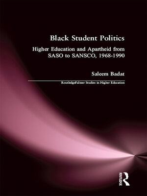 cover image of Black Student Politics